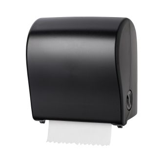 PlastiQline 2020 Handdoekroldispenser kunststof zwart