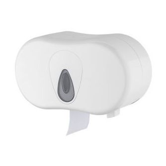 PlastiQline toiletpapier 2 rolshouder kunststof (standaard)