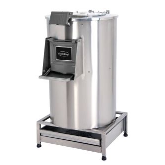 Aardappelschrapmachine met filter 50kg 400v