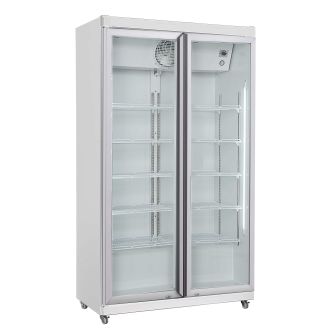 Combisteel koelkast 2 glasdeuren avl-785r