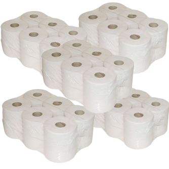 5 x Nordic Sense Midi poetspapier gerecycled 1 laags - 6 x 300 meter